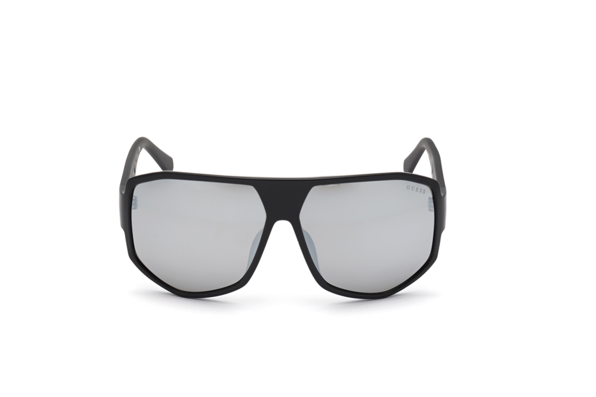 Lentes de Sol Gris Espejado Guess