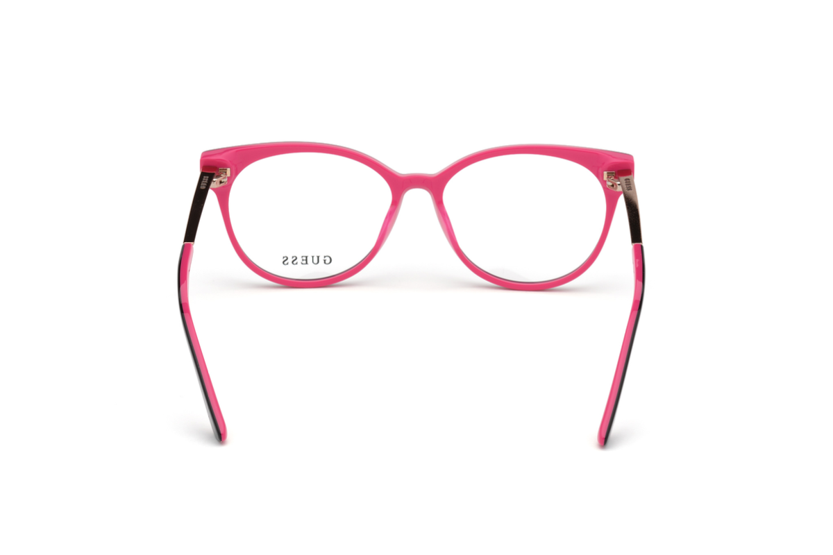 Lentes Opticos Negro Rojo Guess