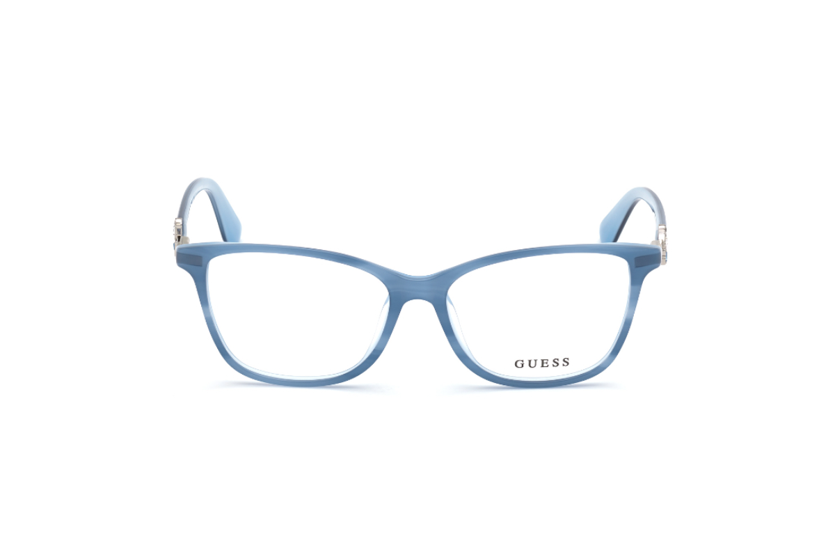 Lentes Opticos Azul Brillo Guess