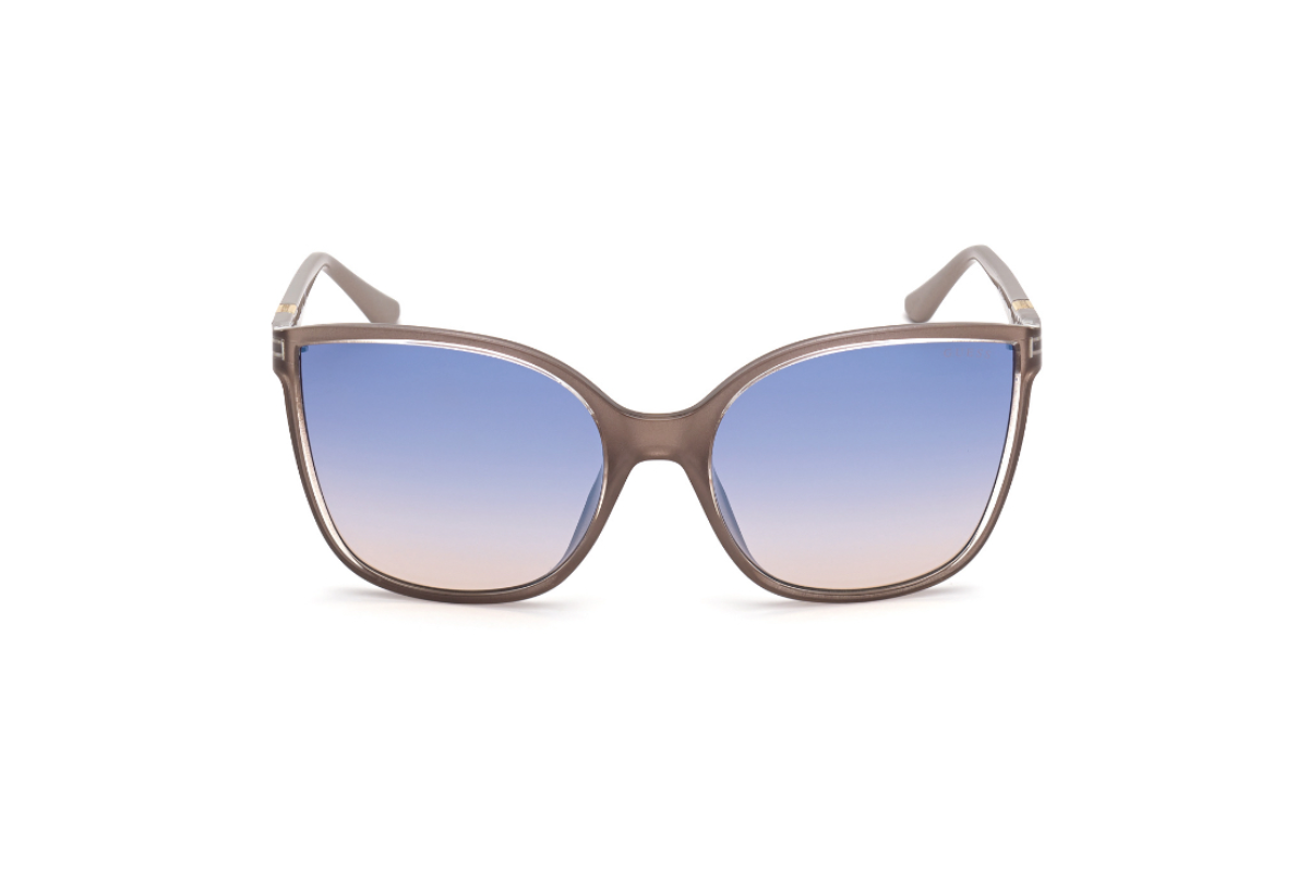 Lentes de Sol Azul Espejado Guess