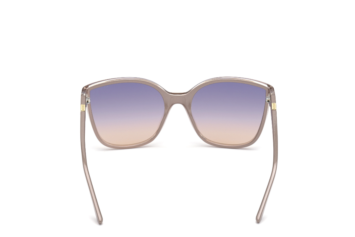 Lentes de Sol Azul Espejado Guess