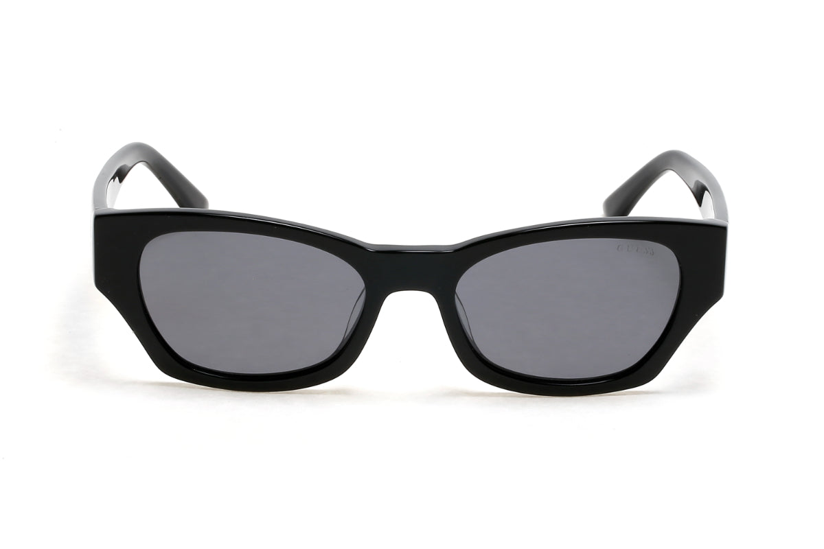 Lentes de Sol Negro Shine Gris Guess