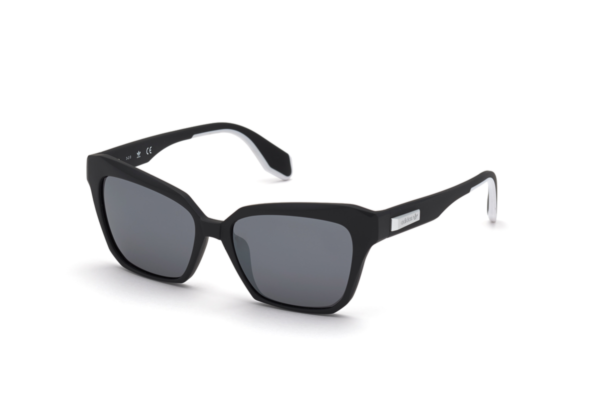 Lentes de Sol Negro Gris Espejado Adidas Originals