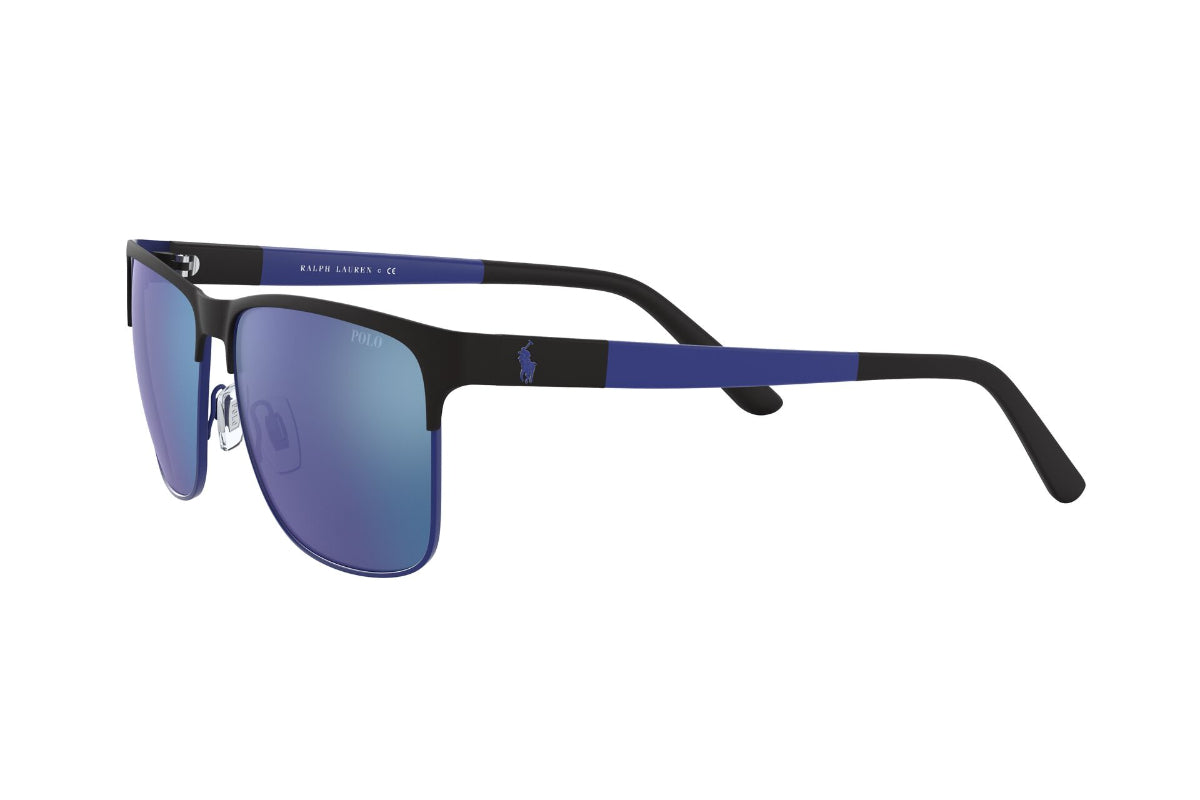 Lentes de Sol Matte Black On Matte Royal  Polo