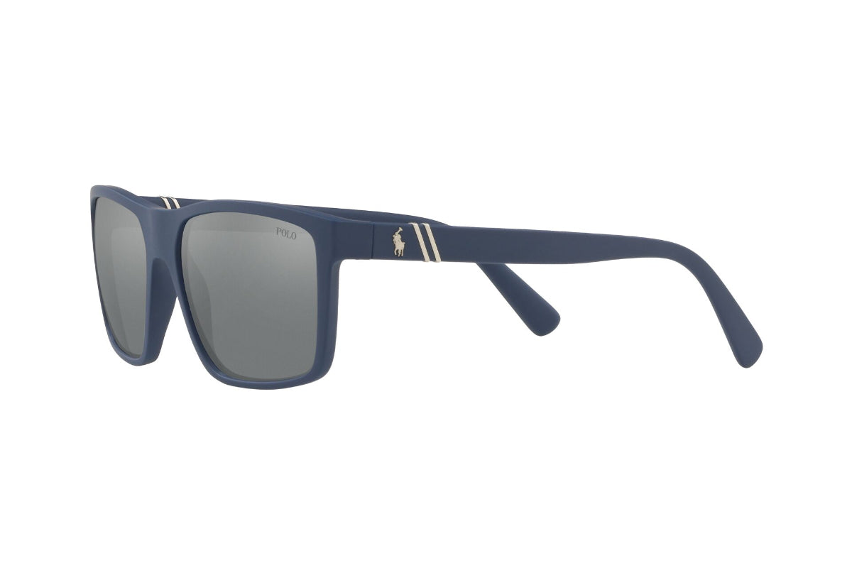 Lentes de Sol Matte Navy Blue  Polo