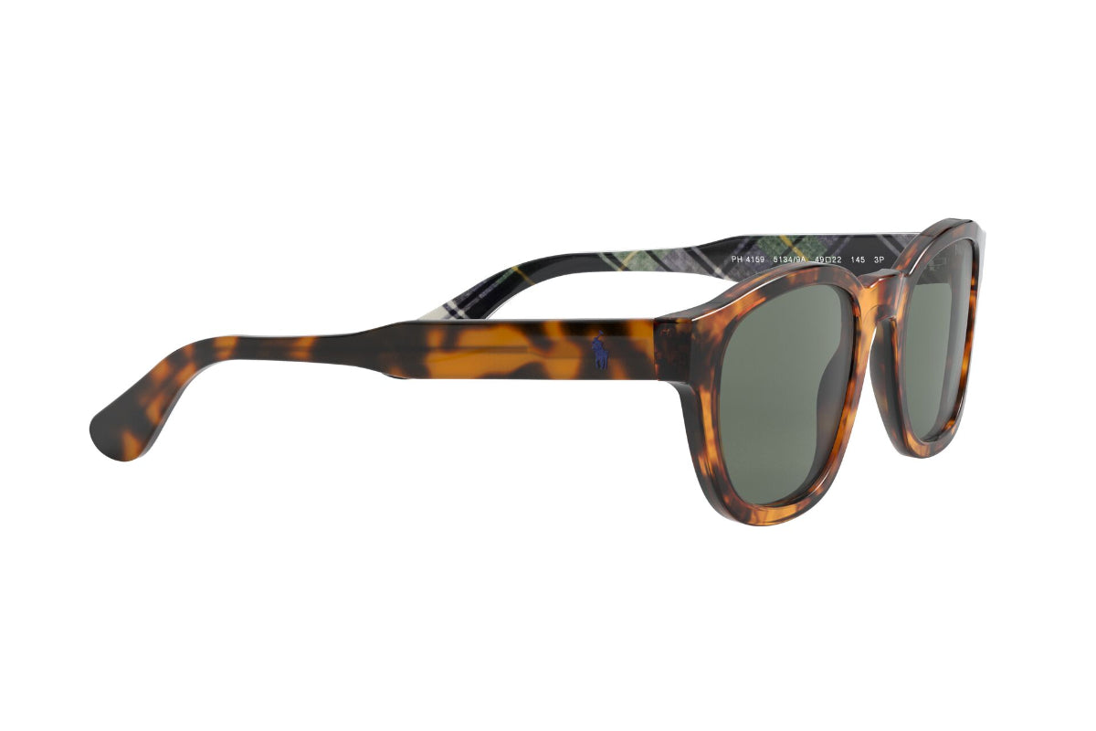 Lentes de Sol Shiny Antique Tortoise Polarizados Polo