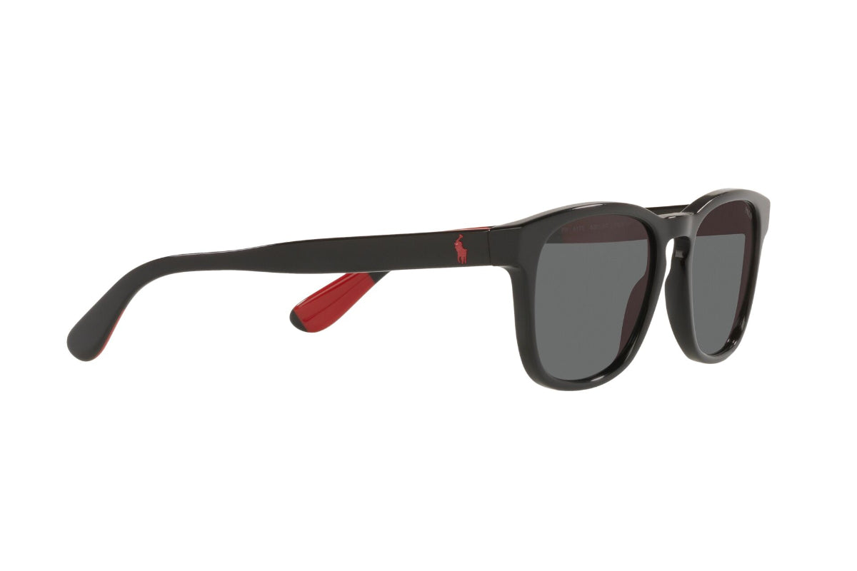Lentes de Sol Shiny Black Polo Ralph Lauren