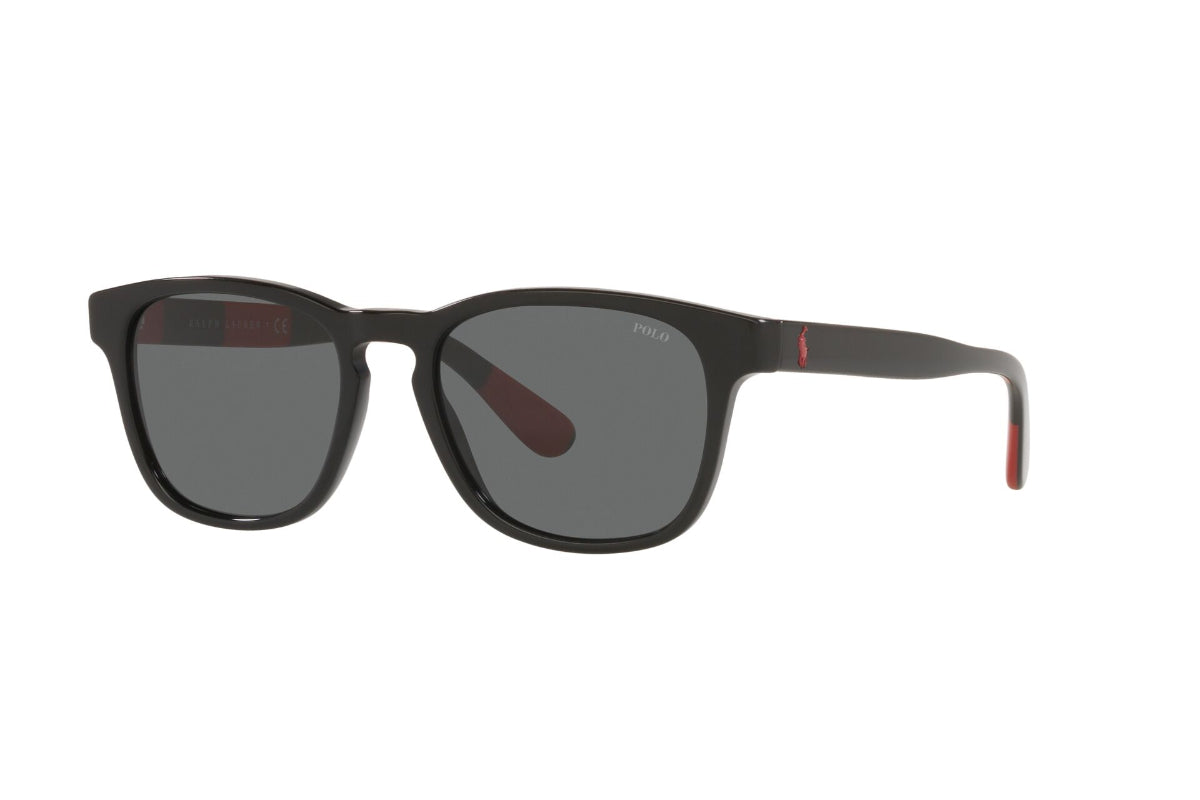 Lentes de Sol Shiny Black Polo Ralph Lauren