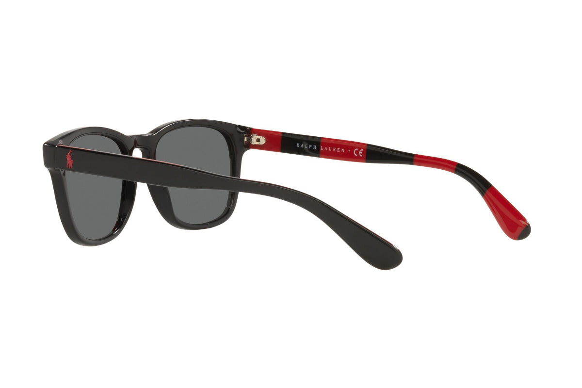 Lentes de Sol Shiny Black Polo Ralph Lauren