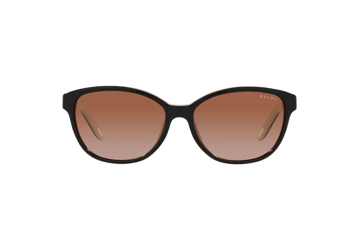 Lentes de Sol Shiny Black On Nude  Ralph