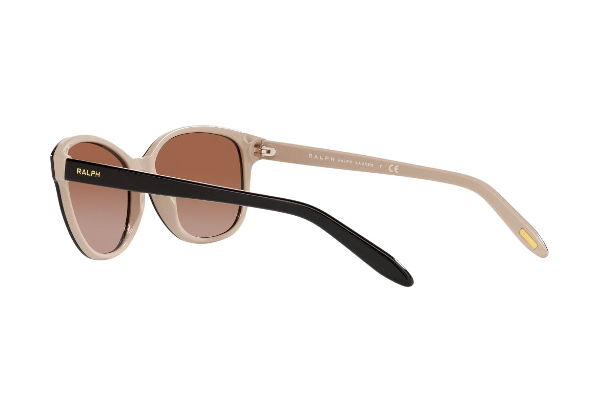 Lentes de Sol Shiny Black On Nude  Ralph