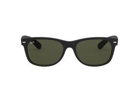 Lentes de Sol New Wayfarer Black Rubber Ray-Ban