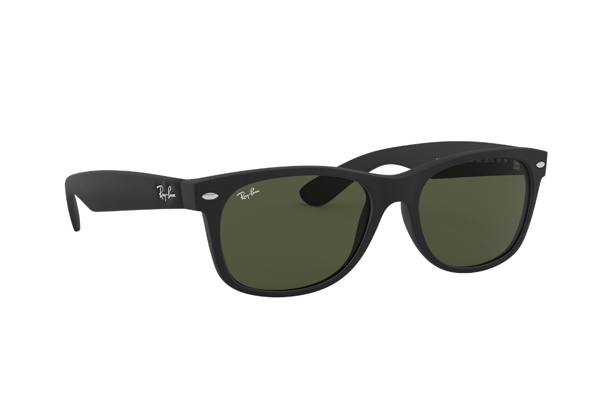 Lentes de Sol New Wayfarer Black Rubber Ray-Ban