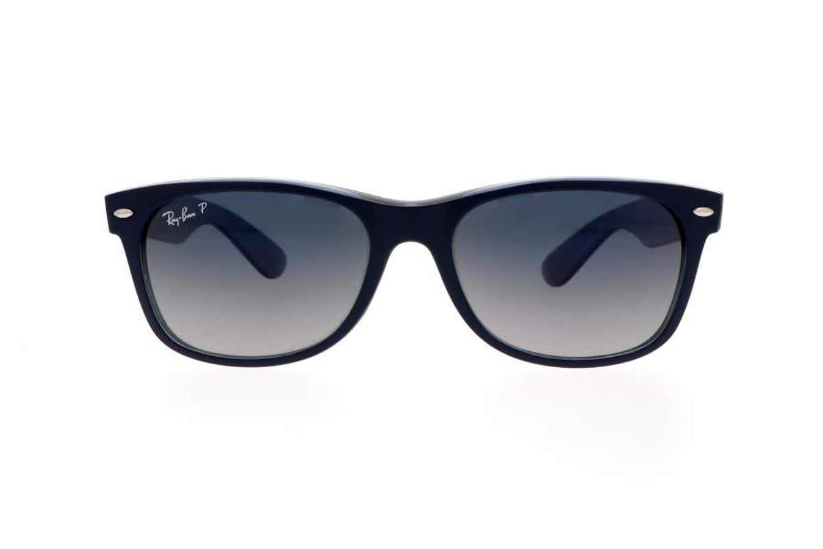 Lentes De Sol New Wayfarer Azul Polarizados Ray-Ban