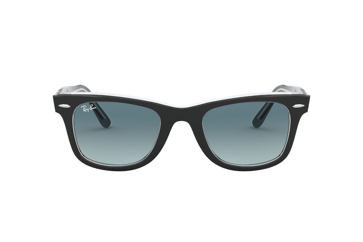 Lentes de Sol Wayfarer Black On Transparent Ray-Ban