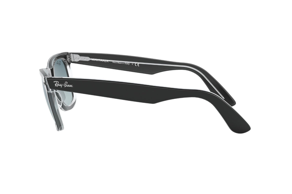 Lentes de Sol Wayfarer Black On Transparent Ray-Ban