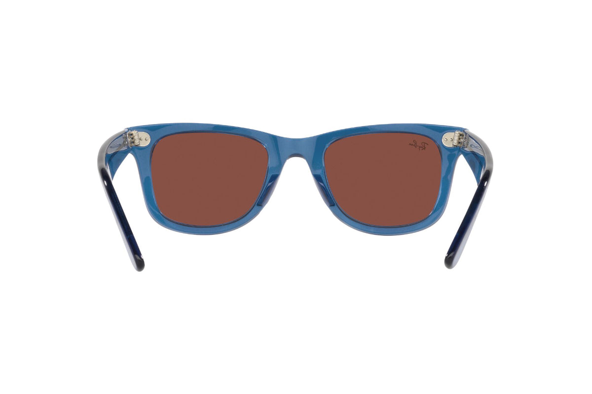 Lentes De Sol Wayfarer Azul Ray-Ban