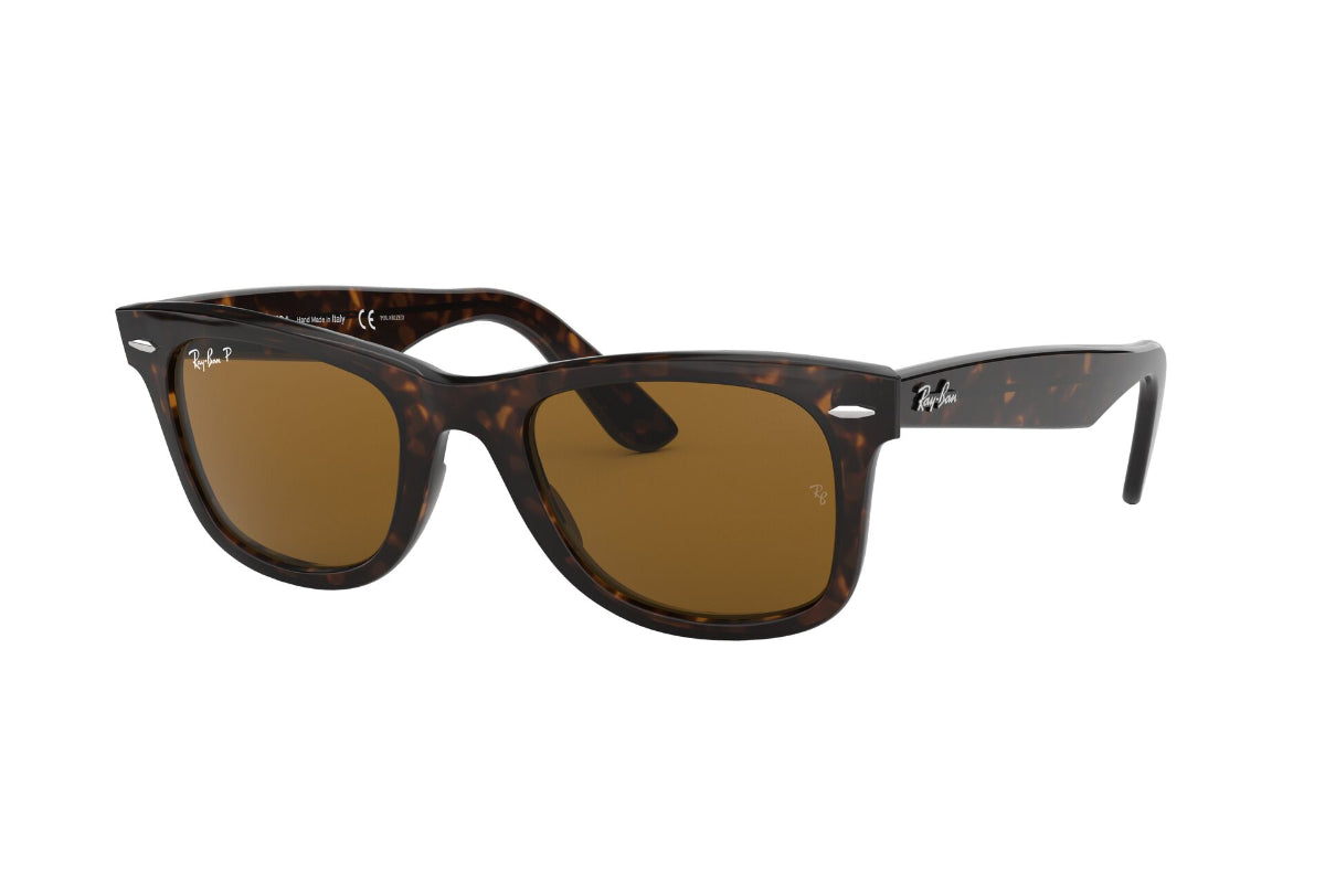 Lentes de Sol Wayfarer Havana Polarizados Ray-Ban