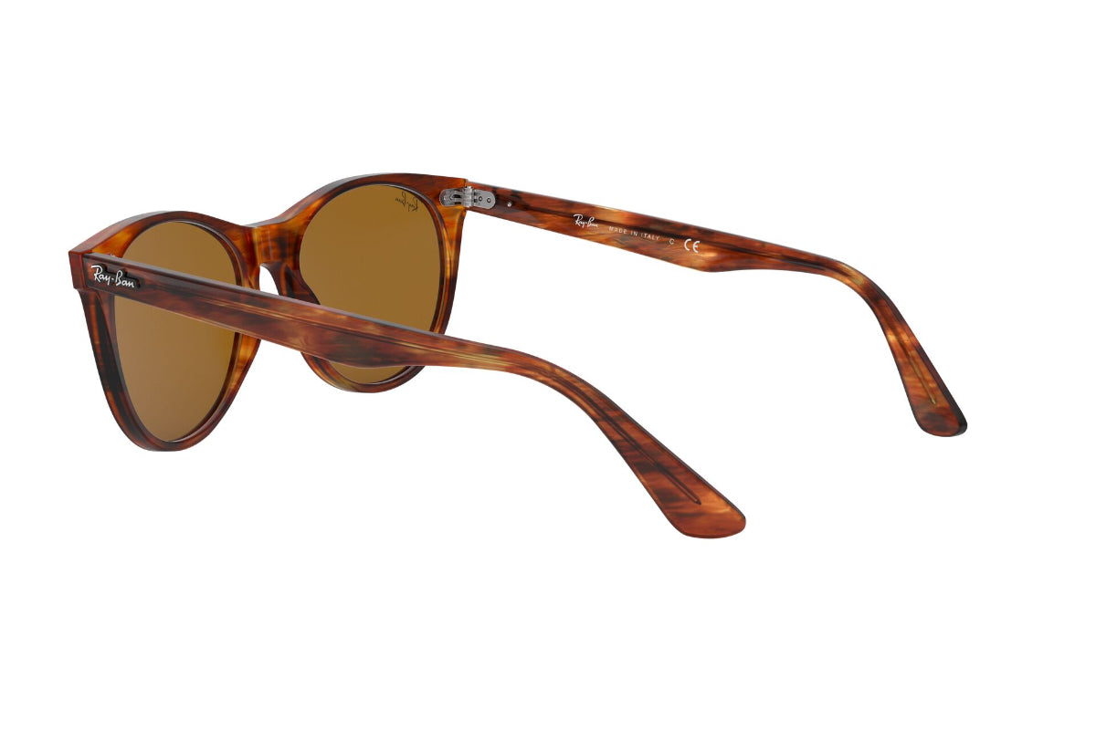 Lentes de Sol Wayfarer II Stripped Havana Ray-Ban