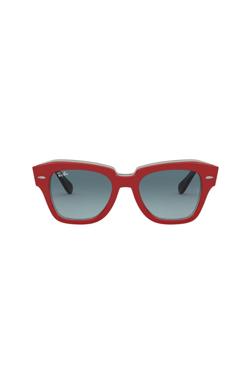 Lentes De Sol State Street Rojo Ray-Ban