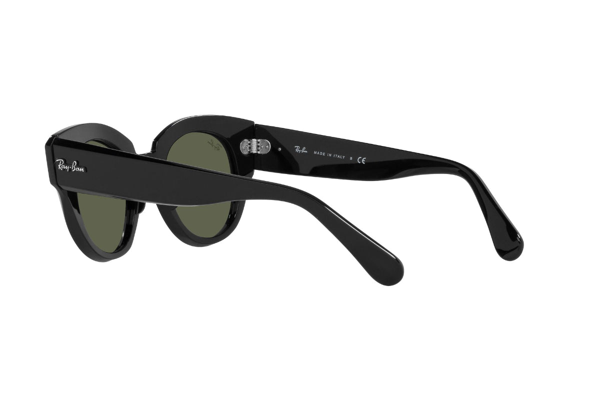 Lentes de Sol Roundabout Black  Ray Ban