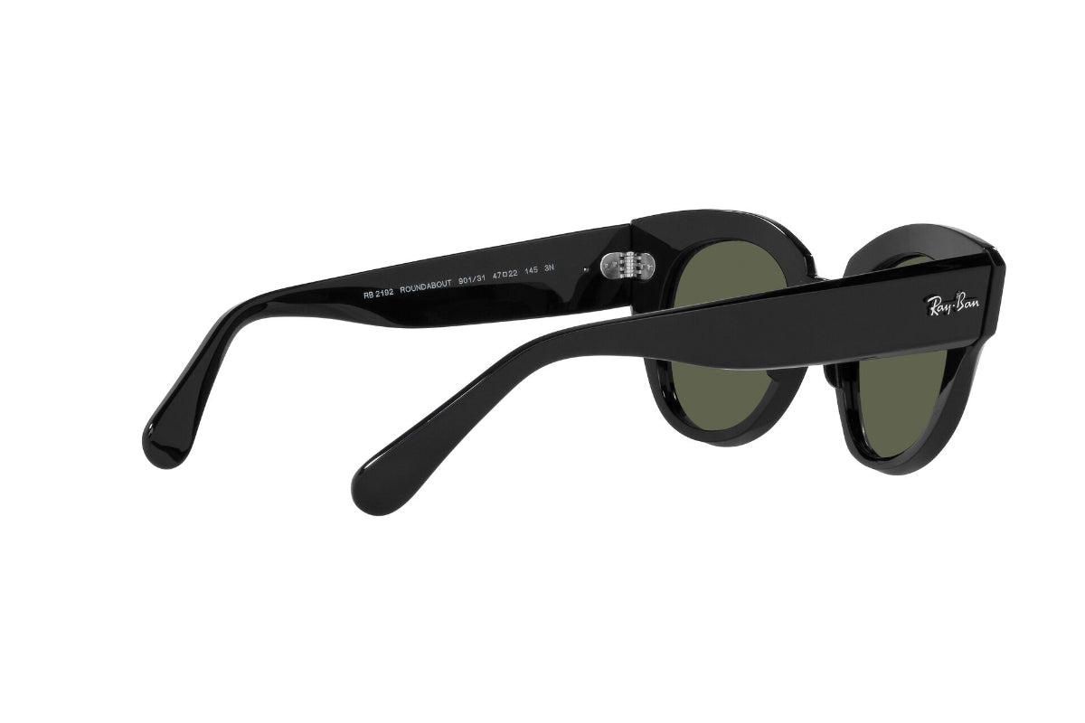 Lentes de Sol Roundabout Black  Ray Ban