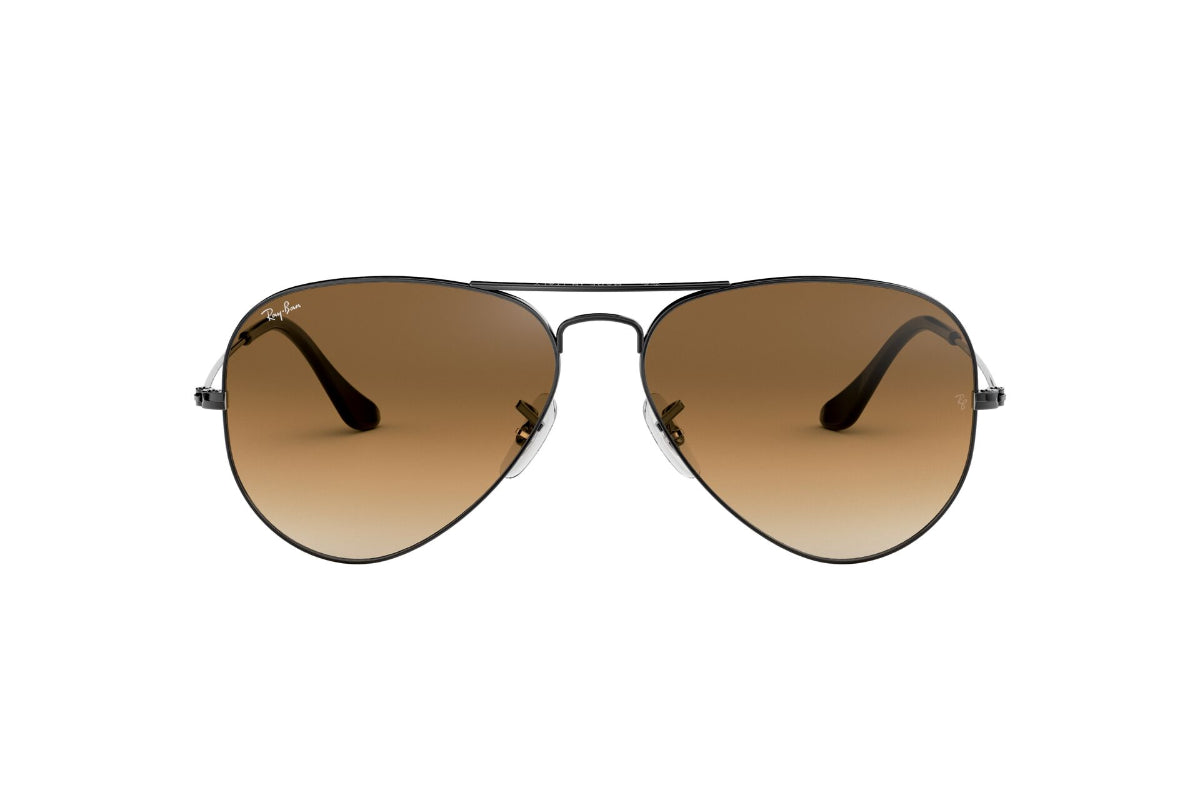 Lentes de Sol Aviator Gunmetal Brown Ray-Ban