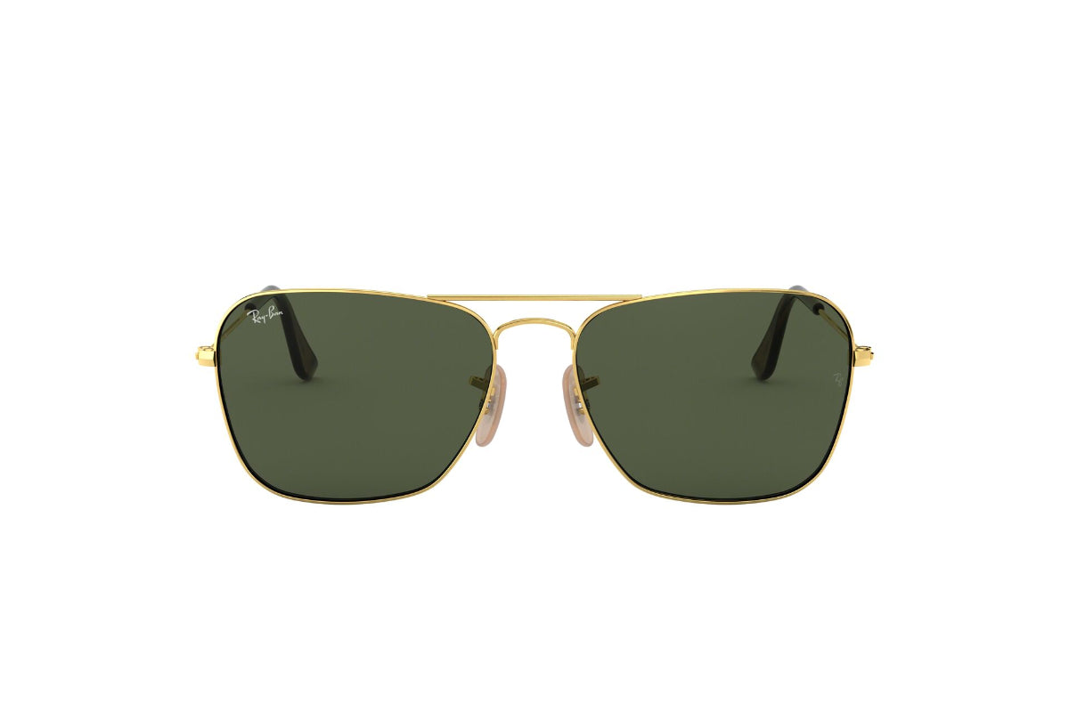 Lentes de Sol Caravan Gold Dark Green Ray-Ban