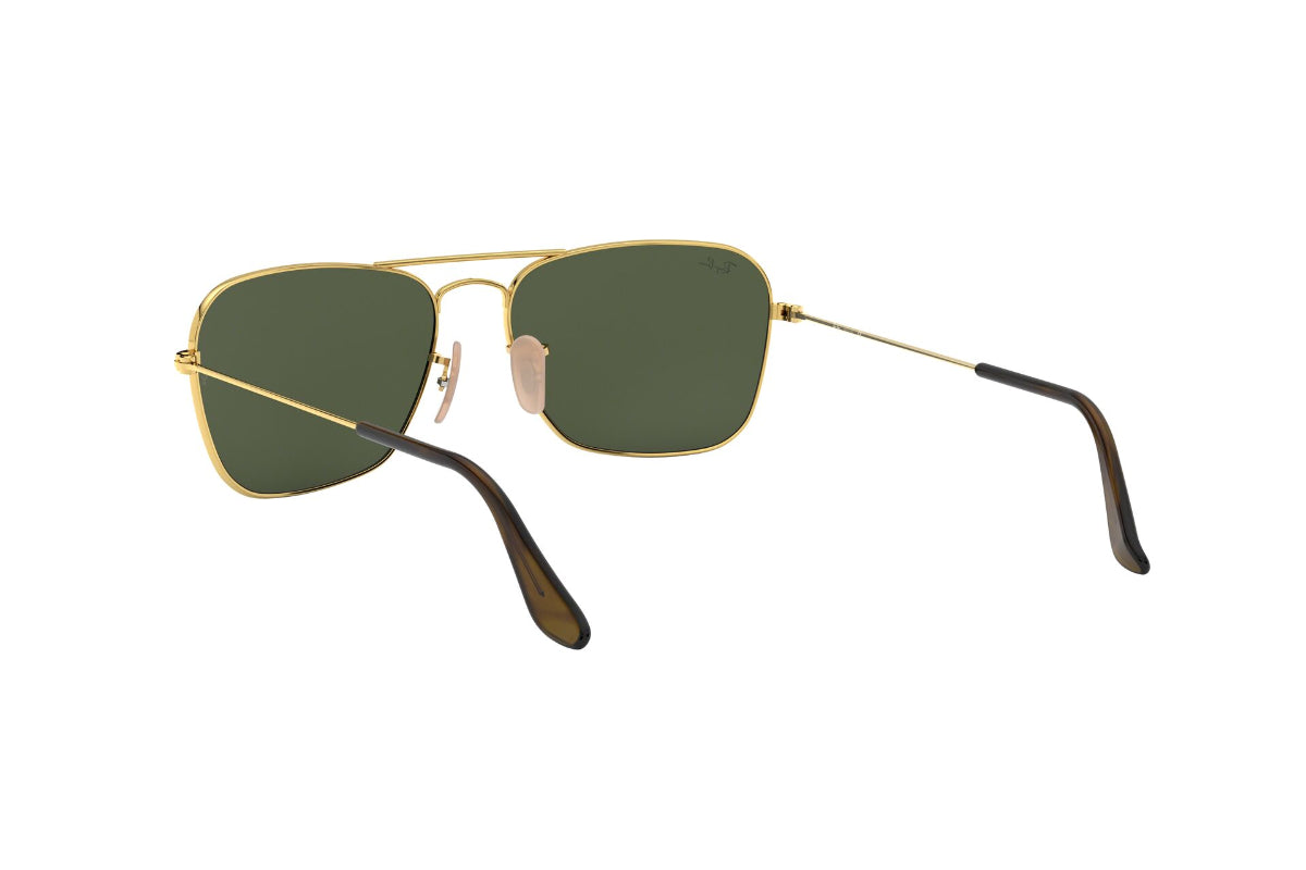 Lentes de Sol Caravan Gold Dark Green Ray-Ban