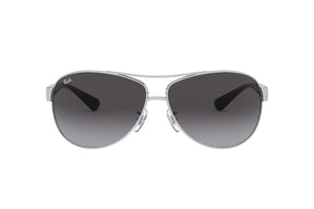 Lentes de Sol Aviator Oversized Silver Grey Ray-Ban