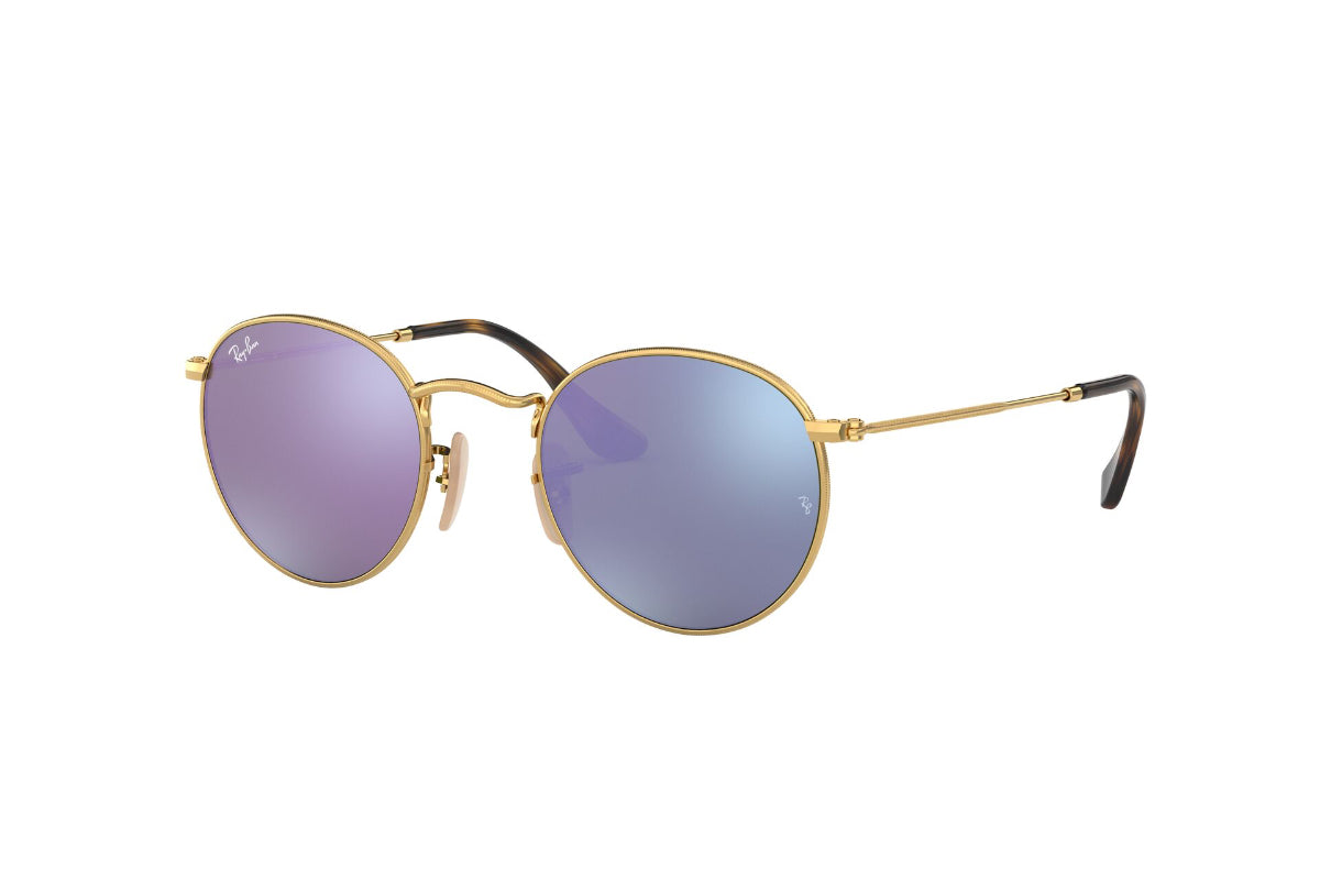 Lentes De Sol Round Met Dorado Ray-Ban