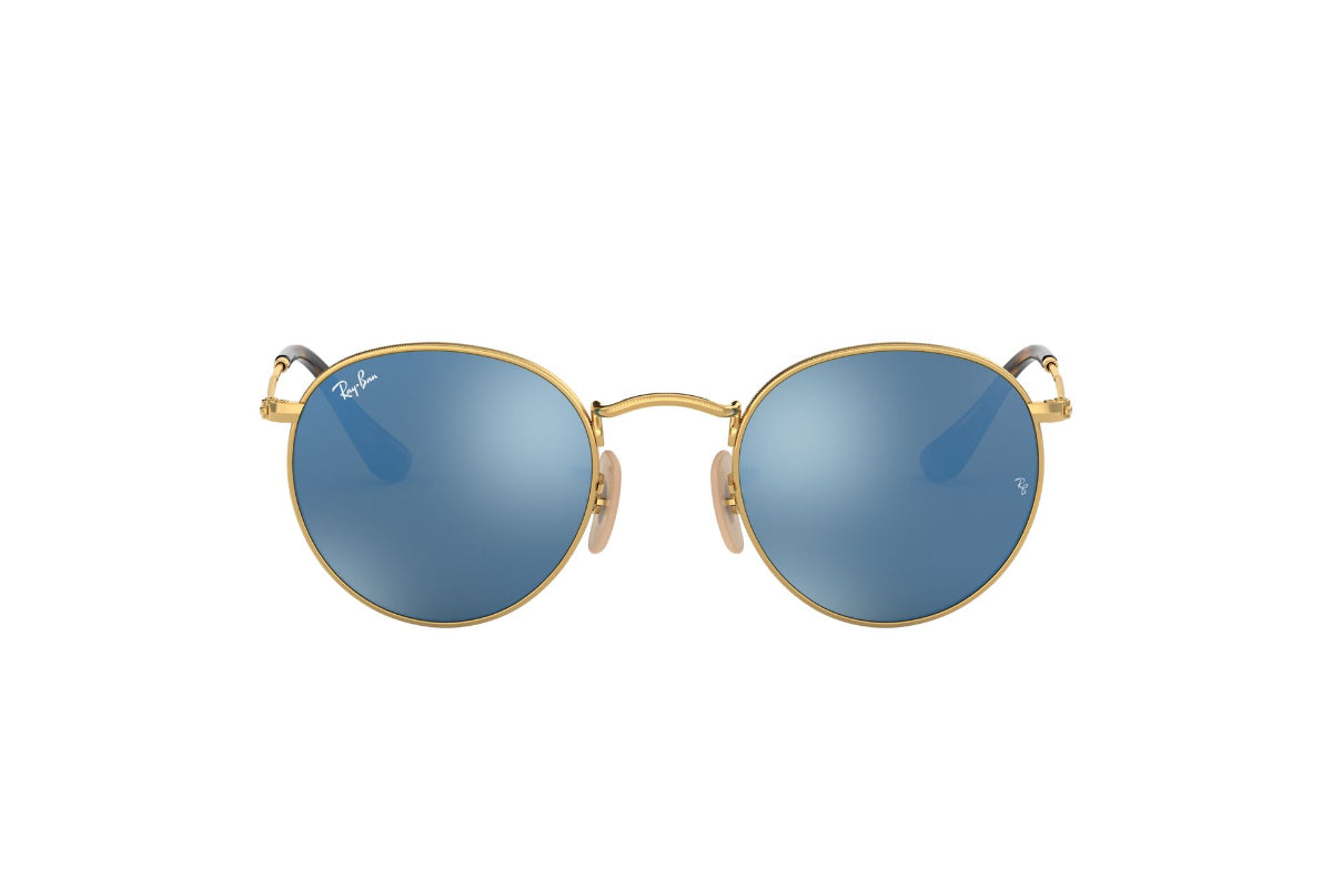 Lentes De Sol Round Dorado Ray-Ban