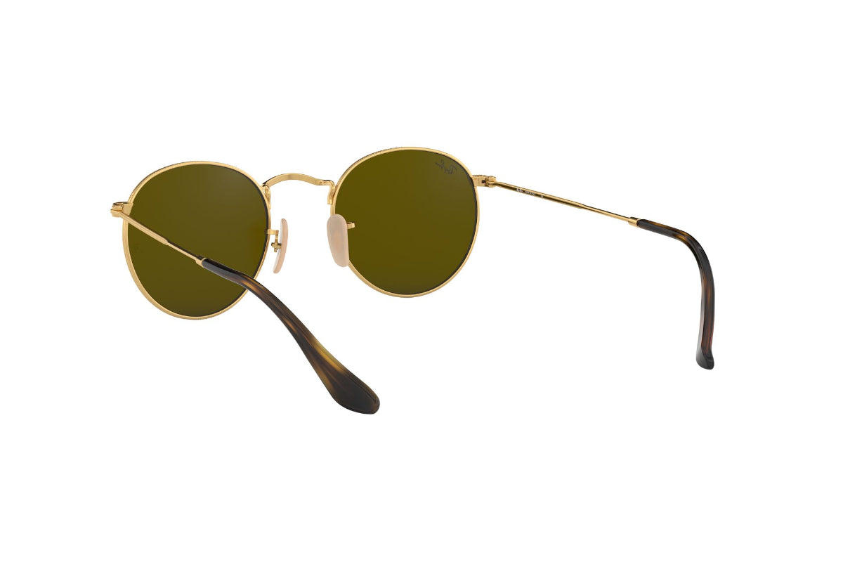 Lentes De Sol Round Dorado Ray-Ban