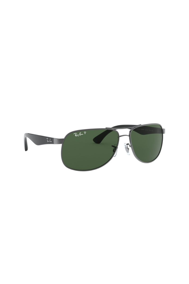 Lentes De Sol Gunmetal Polarizados Ray-Ban