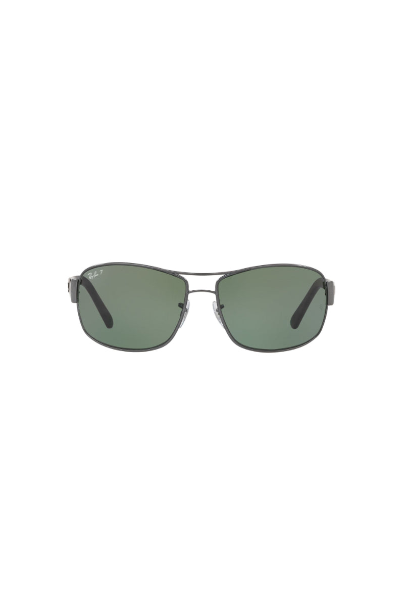 Lentes De Sol Brushed Gunmetal Polarizados Ray-Ban