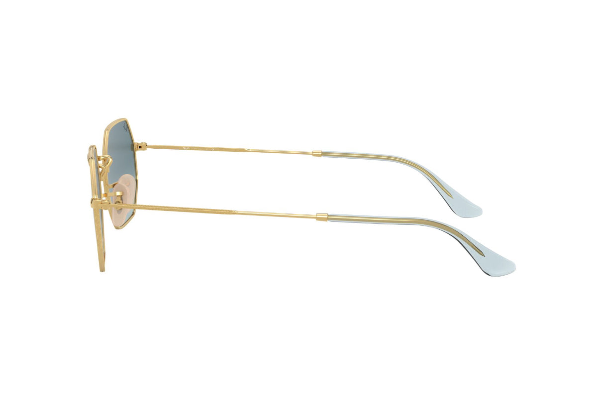 Lentes De Sol Octagonal Dorado Ray-Ban