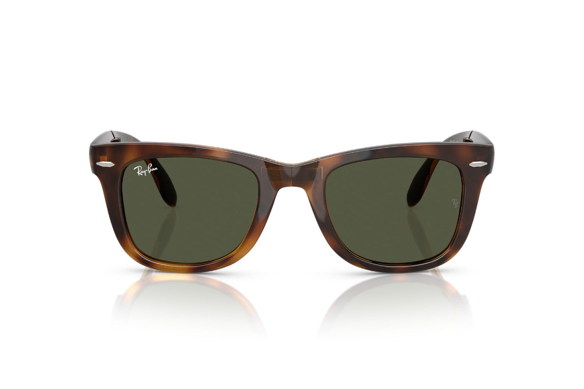 Lentes de Sol Folding Wayfarer Havana Ray-Ban -NOVEDAD