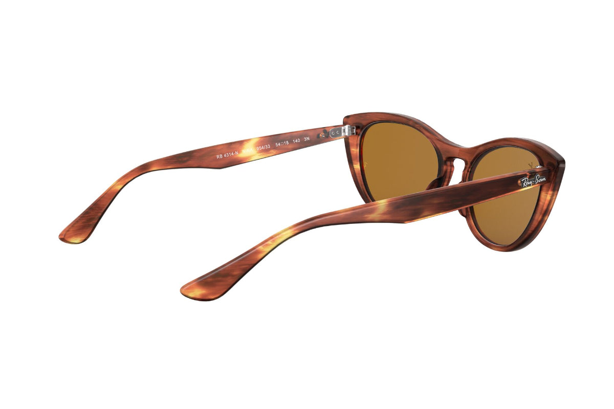 Lentes de Sol Nina Stripped Brown Ray-Ban