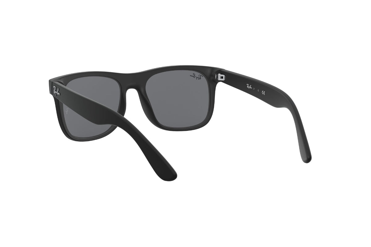 Lentes de Sol Rubber Black Ray-Ban Junior