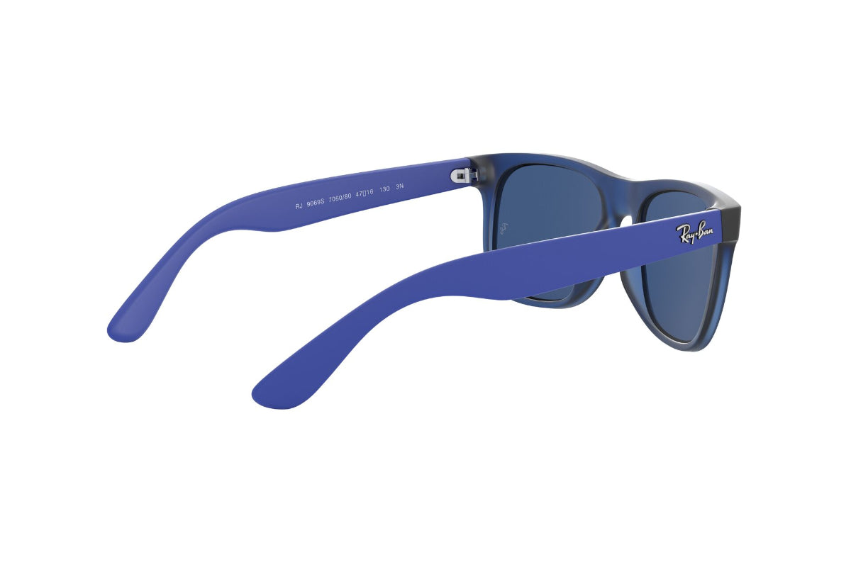 Lentes de Sol Rubber Transparent Blue Ray-Ban Junior