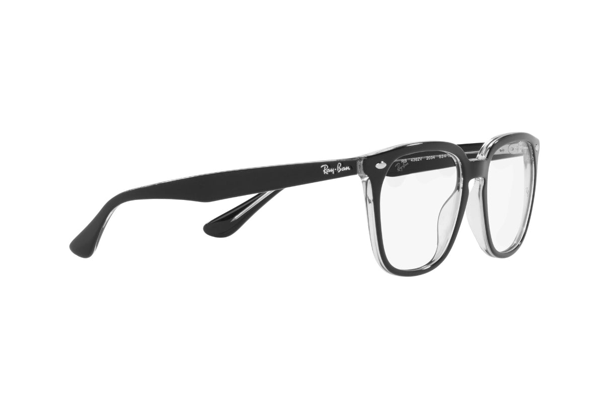 Lentes Ópticos Black On Transparent Ray-Ban Optical