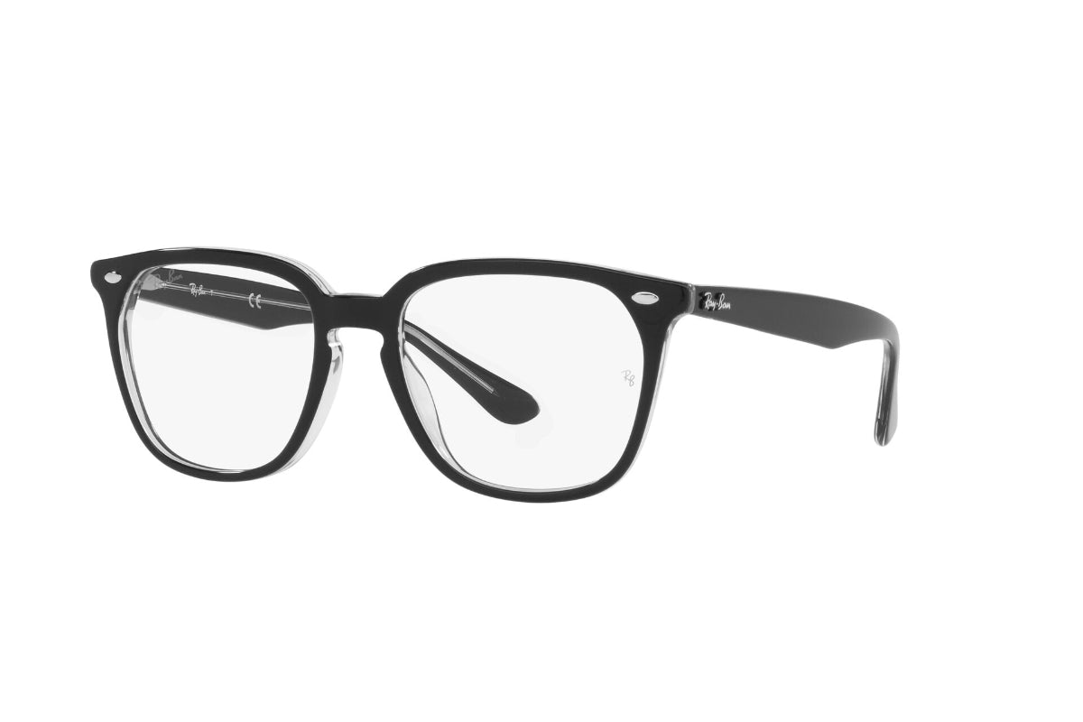 Lentes Ópticos Black On Transparent Ray-Ban Optical