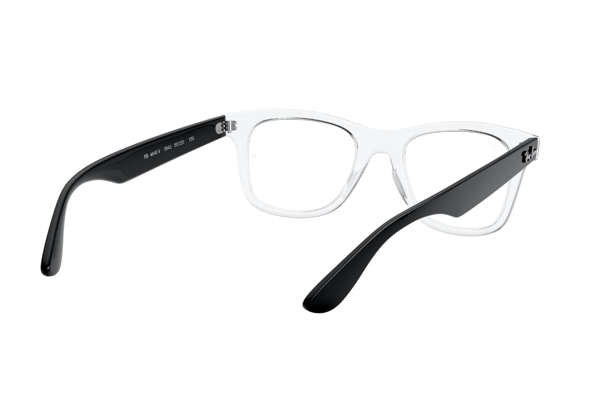 Lentes Ópticos Wayfarer Transparent Ray-Ban