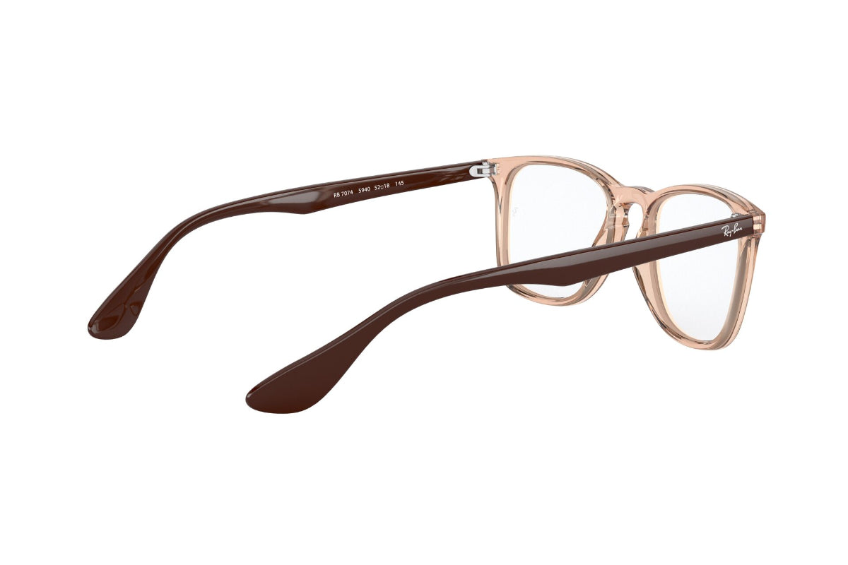 Lentes Opticos Transparent Light Brown Ray-Ban
