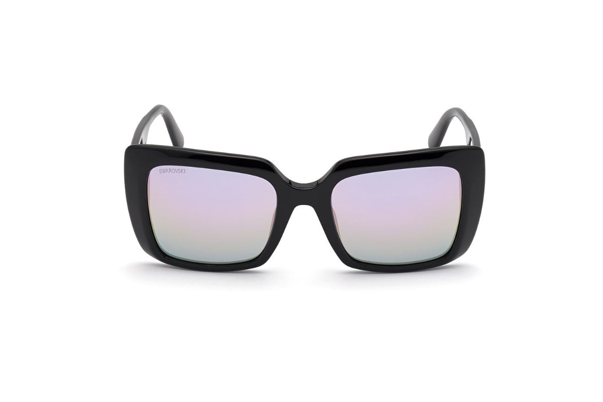 Lentes de Sol Negro Swarovski