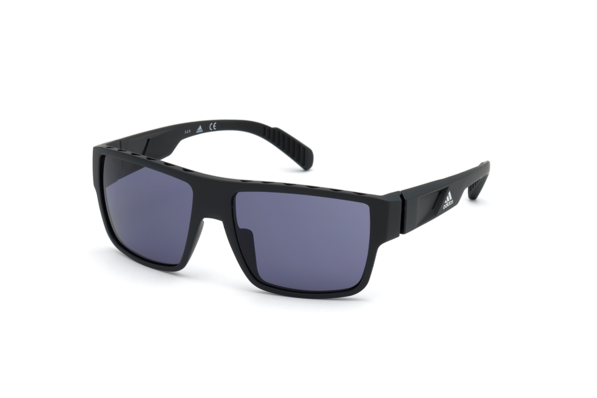 Lentes de Sol Opaco Negro Adidas Sport