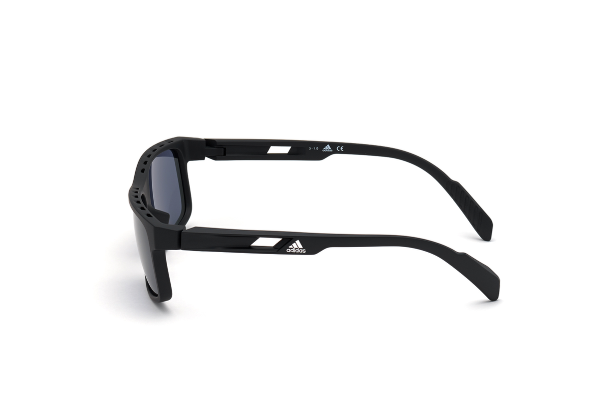 Lentes de Sol Negro Mate Adidas Sport