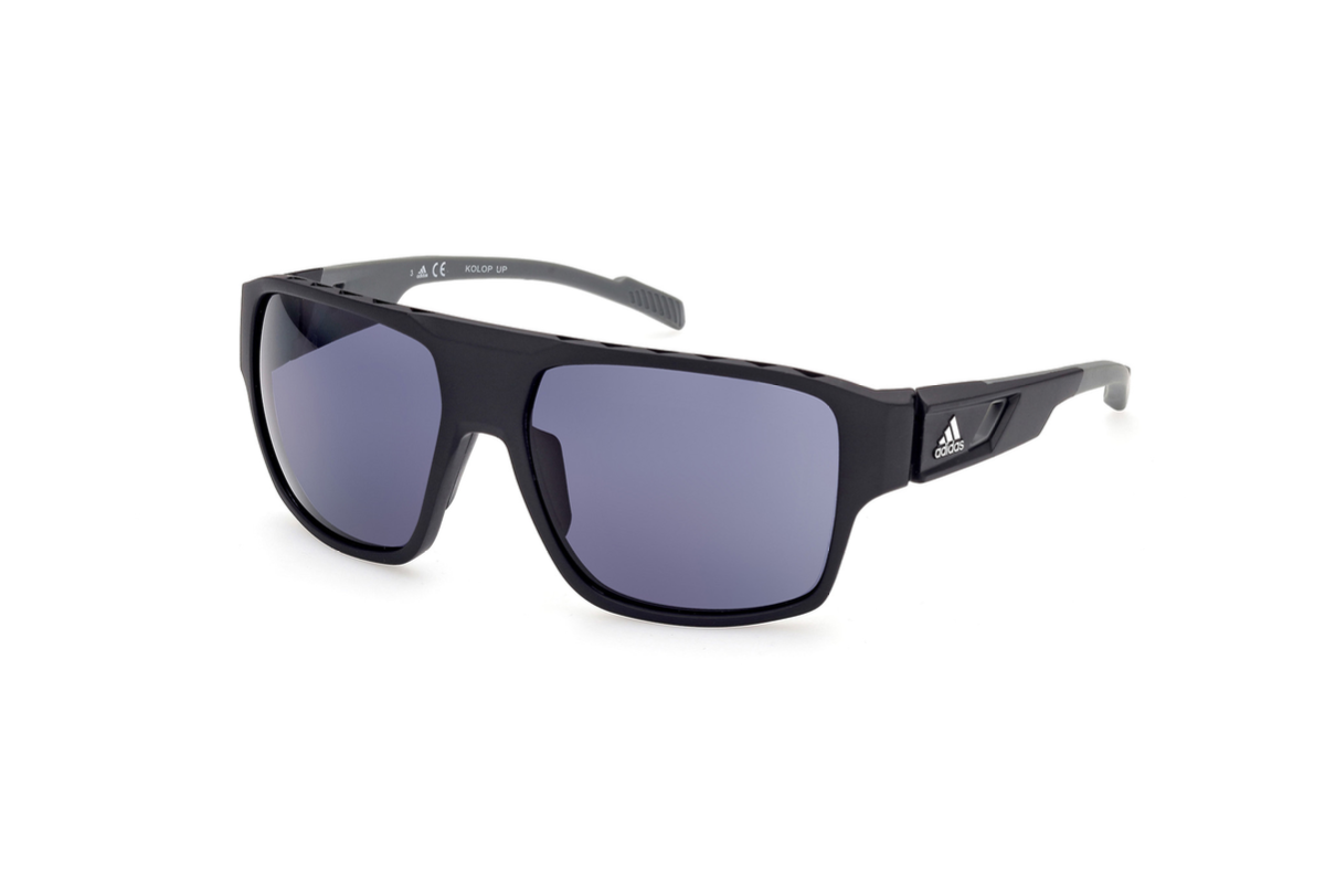 Lentes de Sol Negro Mate Adidas Sport