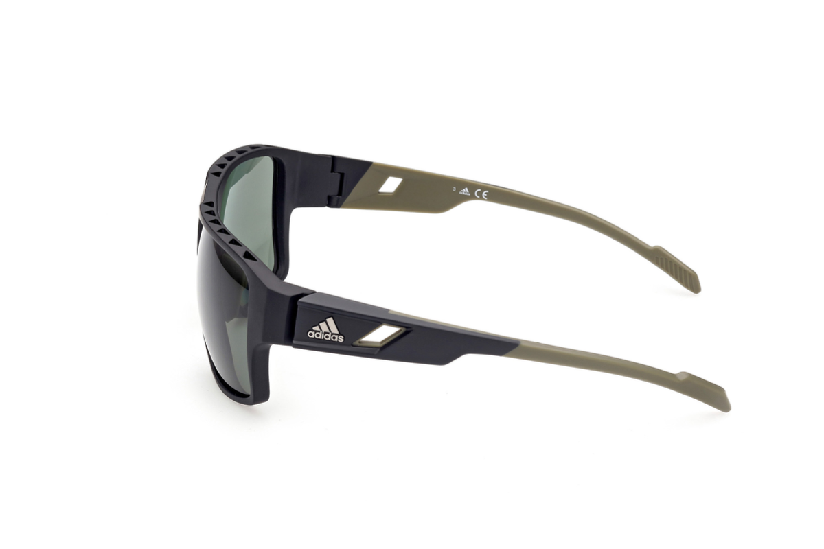 Lentes de Sol Negro Verde Polarizados Adidas Sport