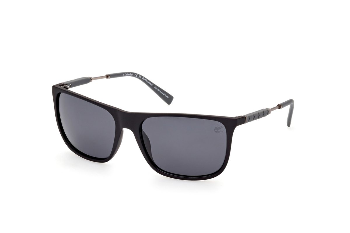 Lentes de Sol Negro Polarizado Timberland